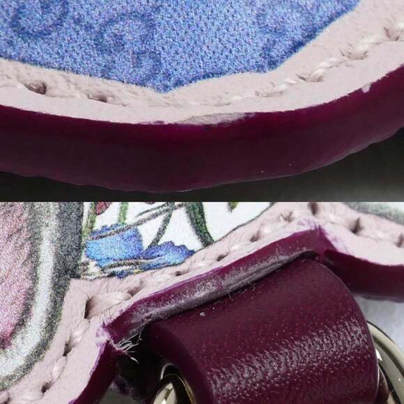 GUCCI GG Supreme Canvas Japan Exclusive Yuko Higuchi Cat Keychain Charm 85174...